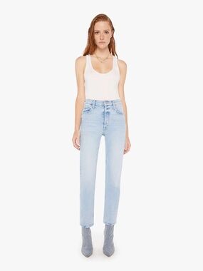 MOTHER The Tomcat Flood Big Hair Don't Care Straight Jean Size 29